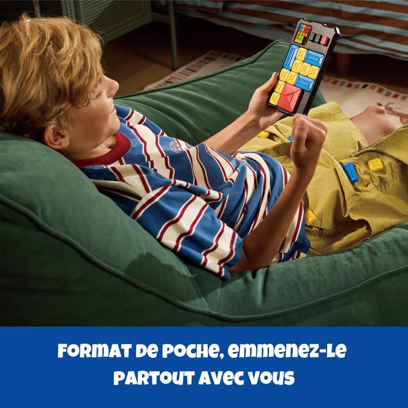 GiiKER Super Slide Puzzle Games, Plus de 500 défis Originaux, Casse-tête, Jouets pour Enfants et Adolescents, Jeux de Voyage, Cadeaux d'anniversaire, activités pour Les Voyages en Voiture - 6