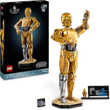 LEGO Star Wars C-3PO Figure - Collectible Display Model K…
