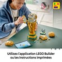 LEGO Editions Trophée Officiel de la Coupe du Monde de la FIFA - Jouet 3D - Maquette DIY avec Minifigurine Collector - Idée Cadeau Football pour la Fête des Pères ou pour Adulte Fan de Sport 43020 - 7