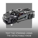 LEGO Technic Koenigsegg Jesko Absolut Grey Hypercar, Race Car Building Toy Set for Boys, Girls & Kids Aged 10 Plus, Buildable Vehicle Model Kit, Introduction to Engineering, Birthday Gift Idea 42173 - 4