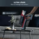 Rowenta X-Pert 6.60 Smart Aspirateur Balai sans fil, Tube Flex, Idéal pour les Poils D'animaux, Léger, Puissance 100W, Autonomie 45min, LED RH6471WO, Noir/Rouge - 8