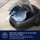 Electrolux 600 Animal, Vacuum Cleaner with Bag, Pet Hair Kit, 50% Recycled Plastic, Hygiene Filter 12 Washable, Cord 12 m XXL, EB61A5UG, Grey - 9