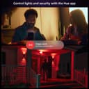 Philips Hue Secure Floodlight with Integrated Smart 1080p Home Security Camera, Black, for Outdoor Use, Easy to Install, Two-Way Talk, Works with the Security Center in the App - 5