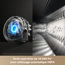 Mova V50 Ultra Complete Robot aspirateur et Laveur à vidage Automatique avec Aspiration de 24000 Pa,Lavage Thermique des sols avec système DuoSolution, Navigation FlexScope et système StepMaster Noir - 7