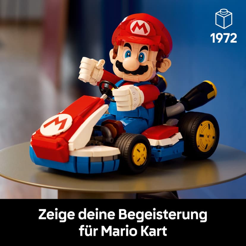 LEGO Mario Kart - Mario Et Kart Standard - Figurine Collector De Personnage Nintendo - Maquette De Voiture à Construire pour Fans De Jeux Vidéo - Cadeau pour Adulte 72037 - 2