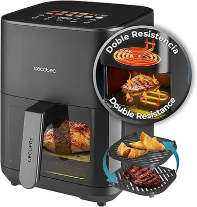 Cecotec Air Fryer Cecofry&Grill Duoheat 4000. Friteuse à …