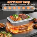 Heated Lunch Box Cordless Electric Lunch Box for Adults - 4