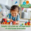 LEGO DUPLO | Disney Il Treno del Compleanno di Topolino e Minnie - Giocattolo per Bambine e Bambini da 2 Anni in su - Giochi Educativi con Mattoncini Numerati e 3 Personaggi - Idea Regalo - 10941 - 7