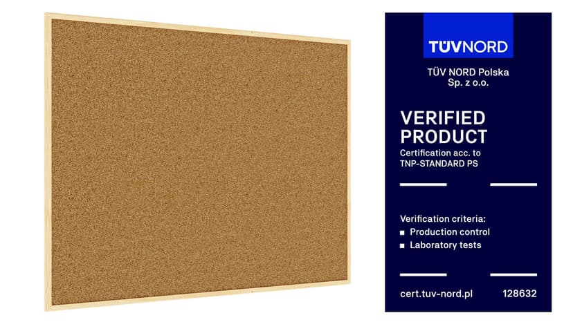 ALLboards Cork Board with Wooden Frame 120x90cm(1200x900mm), Corkboard Bulletin Board Notice Board - 2