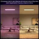 Philips Hue Surimu White and Colour Ambiance Smart Lighting Rectangle Panel Light, 120 x30 cm, with Bluetooth, Works with Alexa, Google Assistant and Apple Homekit, new Generation - 4