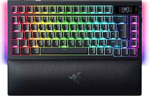 Razer BlackWidow V4 Pro 75% - Wireless Hot-Swappable Gami…