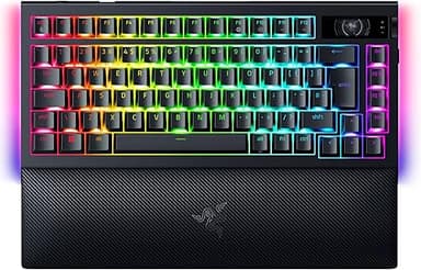 Razer BlackWidow V4 Pro 75% - Wireless Hot-Swappable Gami…