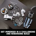 LEGO Star Wars at-at Walker 75313 Buildable Model, Collectible Set for Adults, Ultimate Build and Display Set, 9 Minifigures Including General Veers, Luke Skywalker, Snowtroopers Drivers (6333003) - 5