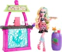 Monster High Doll and Playset, Lagoona Blue Scare-adise Island Snack Shack with Food Accessories and Color Change Drinks, HRP70 - 1