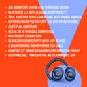 JBL Live 770 NC Wireless Over-Ear Headphones with Noise-Cancelling Technology and 65-Hour Battery Life, Black - 2