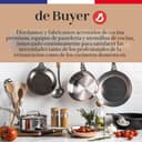 DE BUYER Cookware Grill Pans, Steel, Metallic, Medium - 9