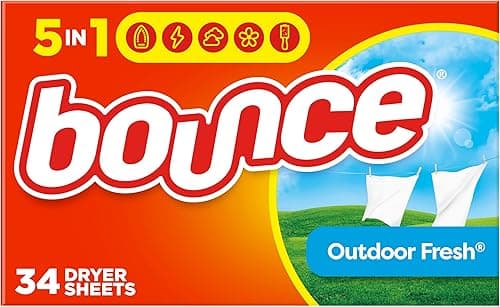 Bounce Outdoor Fresh Fabric Softener Sheets, 34 sheets by Bounce