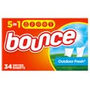 Bounce Outdoor Fresh Fabric Softener Sheets, 34 sheets by Bounce - 1