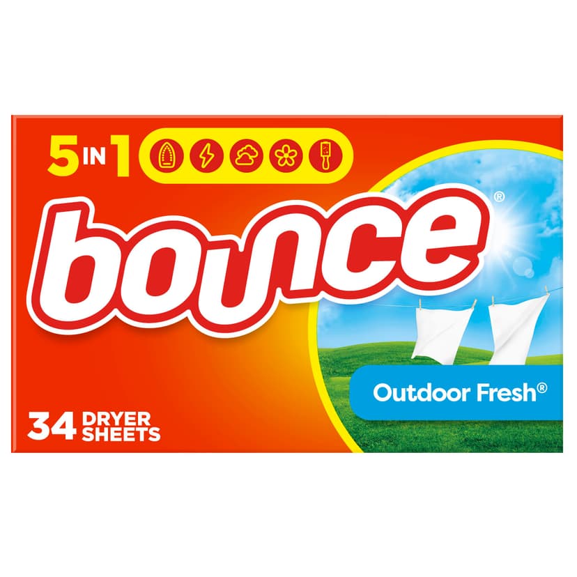 Bounce Outdoor Fresh Fabric Softener Sheets, 34 sheets by Bounce - 1