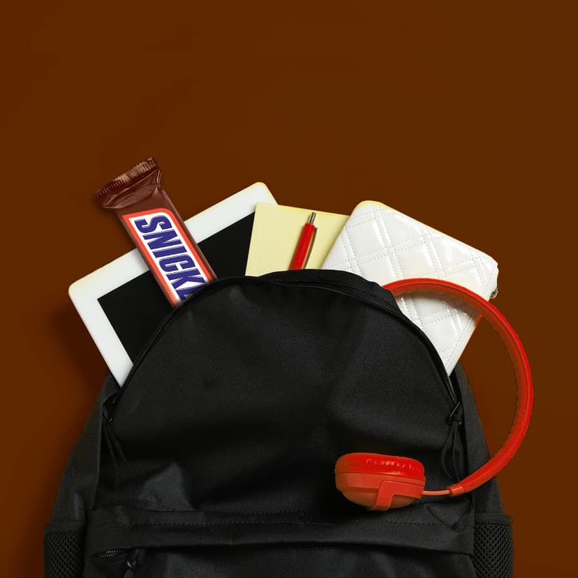 Snickers Caramel, Nougat, Peanuts & Milk Chocolate Snack Bars Multipack 10x50g - 6