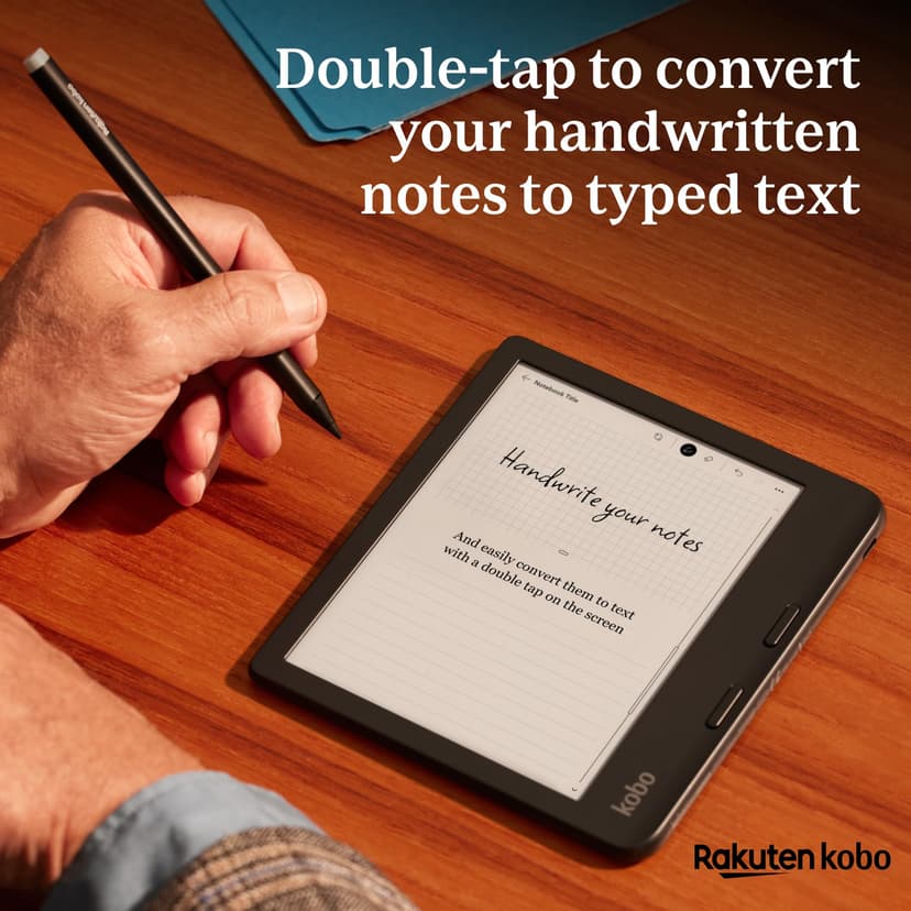 Kobo Stylus 2 | White | Mark Up, Write Notes and Make Highlights | Rechargeable via USB-C |Compatible with 7" Libra Colour eReader & Kobo Sage eReader - 6