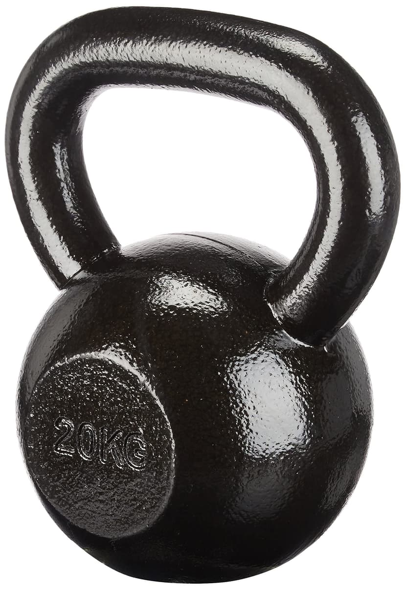 Amazon Basics Kettlebell en fonte 20 kg, noir - 8