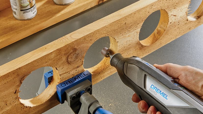 Dremel 8240 Battery Rotary Tool, 12V 3Ah Lithium-Ion Battery, Multifunctional Tool Set with 5 Accessories, Variable Speed 5,000-35,000/min, and Fast Charging Time - 6