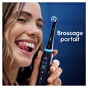 Oral-B iO Series Gentle Care Black, Original Replacement Round Brush Heads, Angled Bristles for Plaque Removal, Softest Brush Head, for Sensitive Gums, Designed for Oral-B iO Electric Toothbrushes, 10 - 9