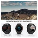 Garmin fēnix 8, 51mm Premium GPS smartwatch, AMOLED touchscreen, multisport, advanced health & training features,built-in LED flashlight,adventure watch with up to 29 days battery life, Slate Grey - 3