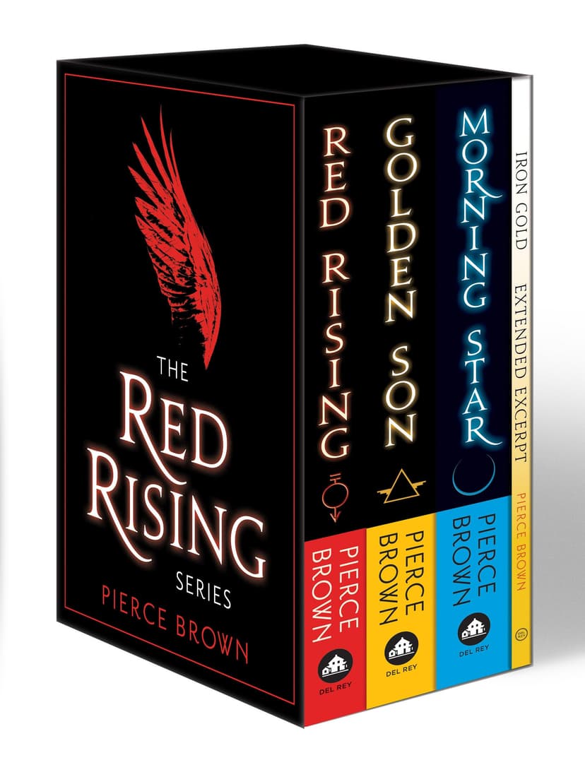 Red Rising 3-Book Box Set: Red Rising, Golden Son, Morning Star, and an exclusive extended excerpt of Iron Gold - 1