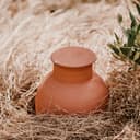 Olla Clay Vessel, Plant Watering Device, Terracotta Vacation Plant Waterer, Self Watering Device for Outdoor Plants 5L - 6