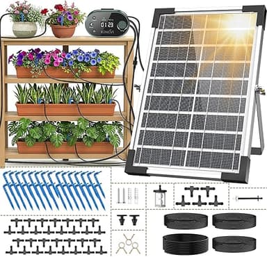 KINEVI Arrosage Automatique Solaire, Kit D'irrigation Aut…