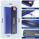 WORKPRO 2-Pack 25 CM Contour Gauge Duplicator, Marking Gauge with Lock, Adjustable Scribe Tool for Woodworking, Construction, Flooring, Tile & DIY Handyman Gift - 2