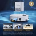 DREAME Aqua10 Ultra Track Complete Robot Vacuum Cleaner, 45°C Mopping, Pass 6cm High Obstacles, Car Emptying, Self-Cleaning Mop, Suction 25 kPa, 100% Detangling, Avoids 240+ Objects - 2