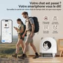 Devoko Self-Cleaning Pet Litter Box with Cute Cat Ears, Automatic XXL Enclosed Tray, Remote Control, Large Space, Safety & Odour Control, 90L Electric Litter Box for Multiple Cats - 5