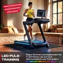 Sportstech Tapis de Course Professionnel pour Maison, 20 km/h, APP | Grande Surface de Course, Inclinaison 16%, jusqu'à 150 kg | LED & 360° Tabletholder | avec 1 an d'App STL Incluse - 4