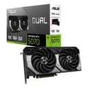ASUS DUAL RTX5070 OC, PCIe5, 12GB DDR7, HDMI, 3 DP, 2572MHz Clock, Overclocked, Compact SFF-Ready - 1