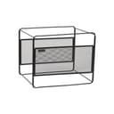 Mind Reader, portadocumenti da appendere, organizer da scrivania, per riporre oggetti, ufficio, rete metallica, 13" L x 9,75" L x 10,25" H, nero - 7