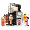 Machine à granita – 2,5 L slushie pour la maison, avec écran LED, 6 programmes préréglés pour crème glacée, margaritas, frappés, milkshakes, nettoyage automatique, sans glace (Black) - 1