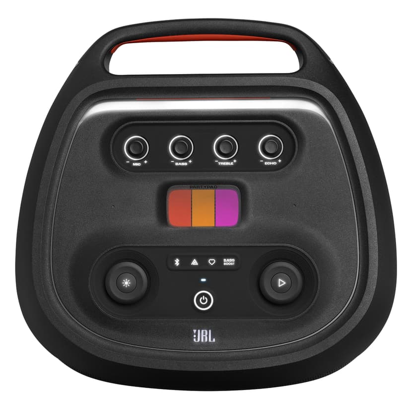 JBL PartyBox Ultimate, puissante enceinte Bluetooth sans fil, connectivité WiFi, basses puissantes, JBL Pro Sound, éclairage dynamique intégré et transportable sur roues - 5