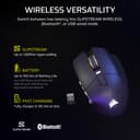 Corsair SCIMITAR ELITE WIRELESS SE MMO PC Gaming Mouse – 33,000 DPI, 16 Programmable Buttons, Key Slider, Elgato Virtual Stream Deck, 1,000Hz Polling, Up to 150-Hour Battery – Gunmetal - 7