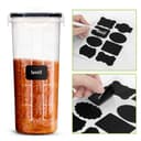 KICHLY Cereal & Dry Food Storage Container (Set of 6) – BPA Free Plastic – Airtight Kitchen Storage Containers – Cereal Dispenser for Kitchen & Pantry - 5