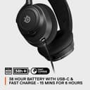 SteelSeries Arctis Nova 7 Wireless Multi-Platform Gaming Headset - Neodymium Magnetic Drivers - Dual Wireless 2.4GHz & Bluetooth - 38H USB-C Battery - ClearCast Gen2 AI Mic - PC, PS5, Mobile - 7
