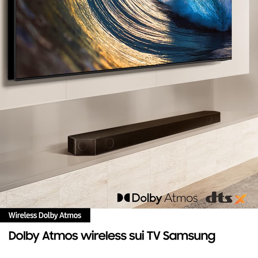 SAMSUNG HW-Q990D/ZF 2024 Dolby Atmos Wireless Soundbar, Q-Symphony, 11.1.4 Channel, SpaceFit Sound Pro and Voice Assistant Compatible - 6