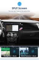 Autoradio Android 13 pour Citroën C3 DS3 2010-2016, 8 cœurs 4G + 32 Go Navi Support autoradio sans Fil Carplay/Android Auto Bluetooth Dab WiFi 4G Lien Miroir caméra arrière/Avant (Noir) - 6