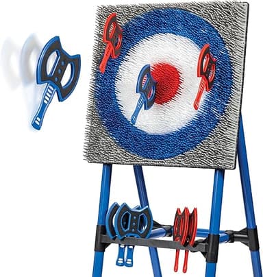EastPoint Deluxe Cadre en Acier Hache Lancer Cible de Jeu…