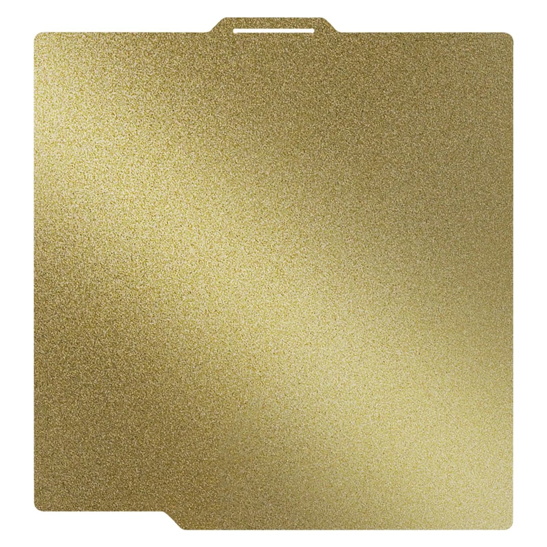 TIOPY Double Sided PEI Textured Sheet for Bambu Lab X1/X1C/X1E/P1P/P1S/A1, Flexible Removal Spring Steel Sheet, Build Plate Heated Bed Spring Steel Flexible Platform, 257x257mm