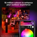 Philips Hue Impress White and Colour Ambiance Pedestal [UK Version - Black] Low Voltage. For Outdoor Lighting, Patio, Terrace, Garden. - 7
