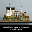 LEGO Architecture Neuschwanstein Castle - DIY Display Model Kit for Adults - incl. Towers, Courtyards & a Detailed Interior - History Gift for Fans - 21063 - 7