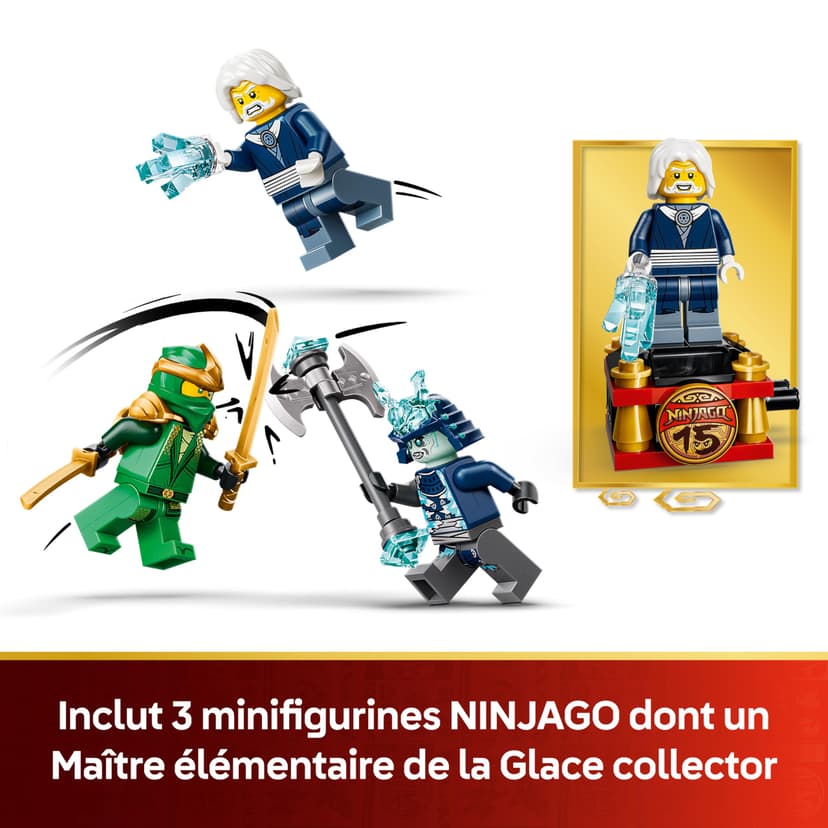 LEGO NINJAGO Lloyd's Titan Mech 15th Anniversary - Ninja Action Toy w/a Collectible Minifigure, Shield & Sword - Nostalgic Gift for 14+ Year Old Boys & Adult Fans - 71860 - 8